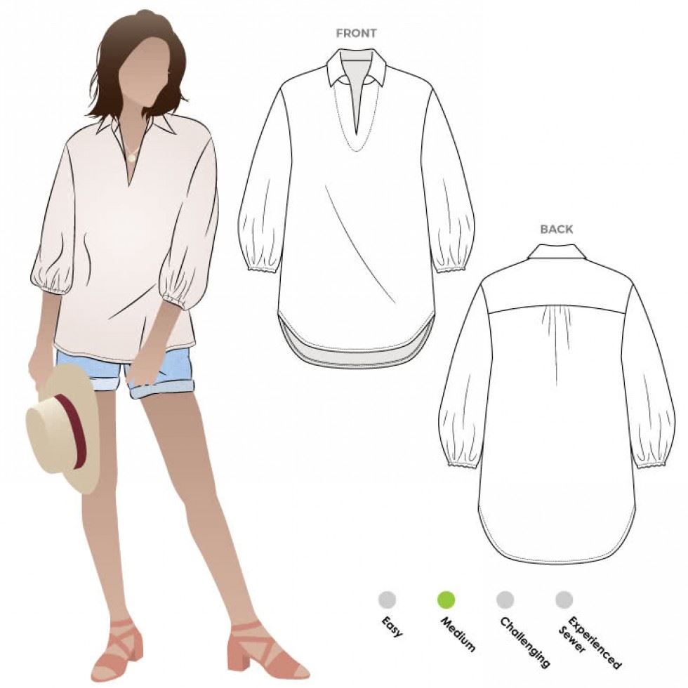 Style Arc Sewing Pattern Melody Tunic