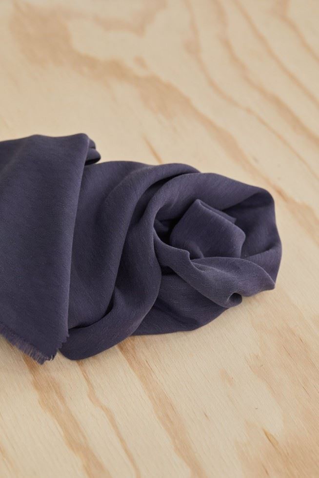 Meet Milk Blueberry Tencel Lyocell Diamond Jacquard Crepe Fabric