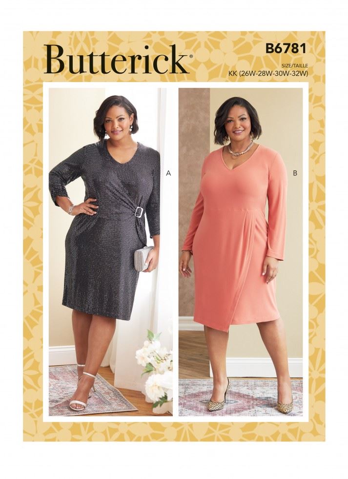 Butterick Paper Sewing Pattern 6781
 