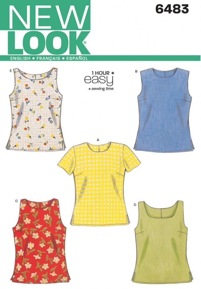 New Look Paper Sewing Pattern 6483
 