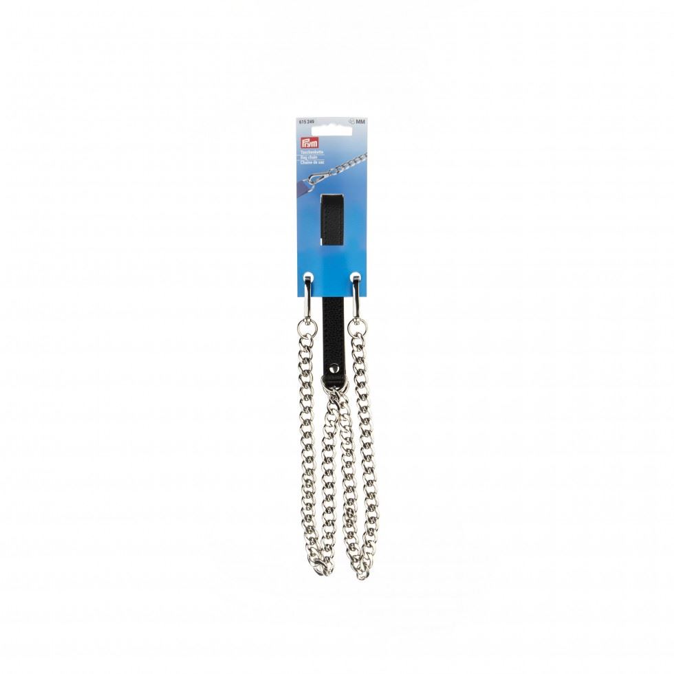 Prym Metal Chain Bag Handles Silver