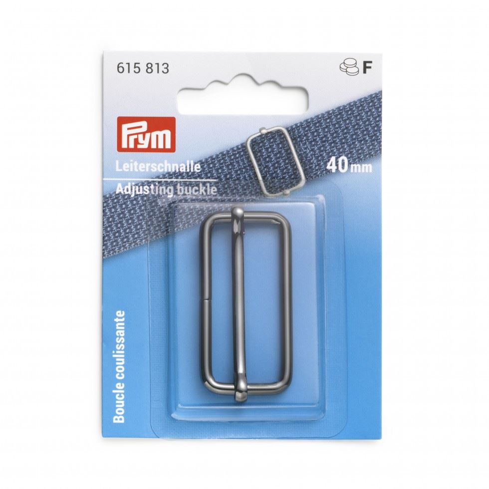 Prym Gunmetal Metal Adjusting Buckles