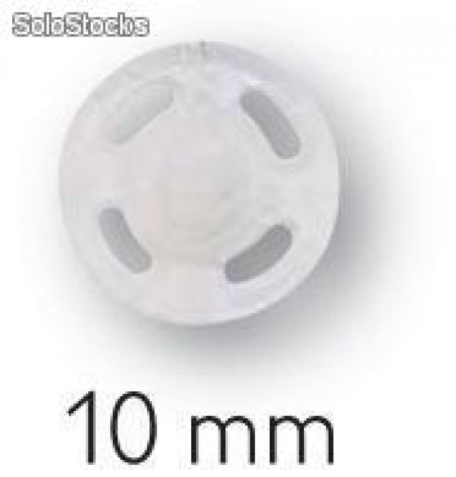 Prym Transparent Sew On Plastic Snap Fasteners