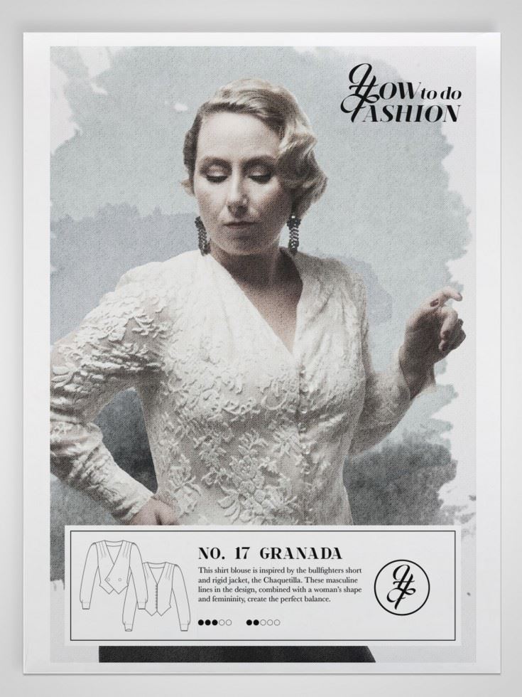 How To Do Fashion Sewing Pattern Granada Blouse