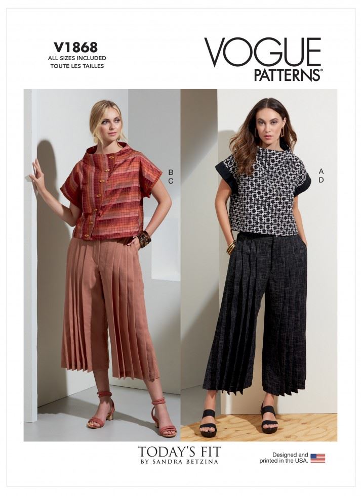 Vogue Paper Sewing Pattern 1868