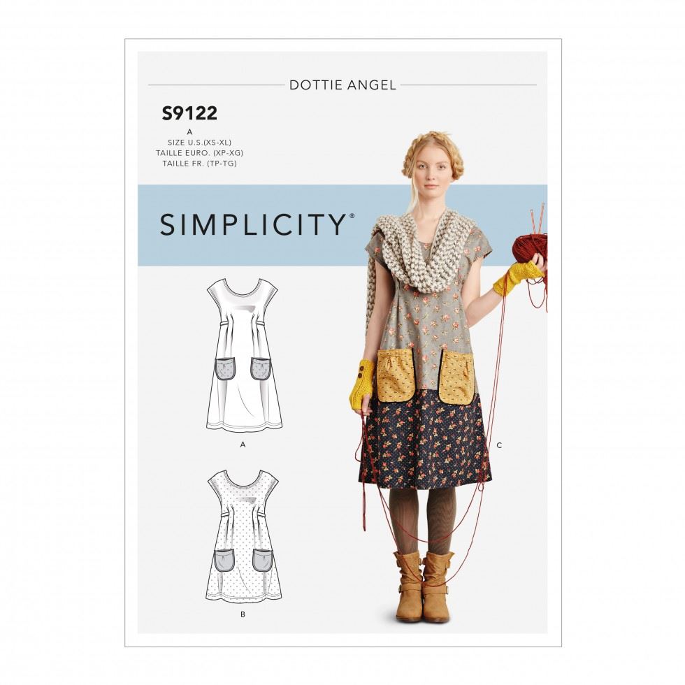 Minerva Sewing Pattern 9122 Simplicity Simplicity-9122-A
