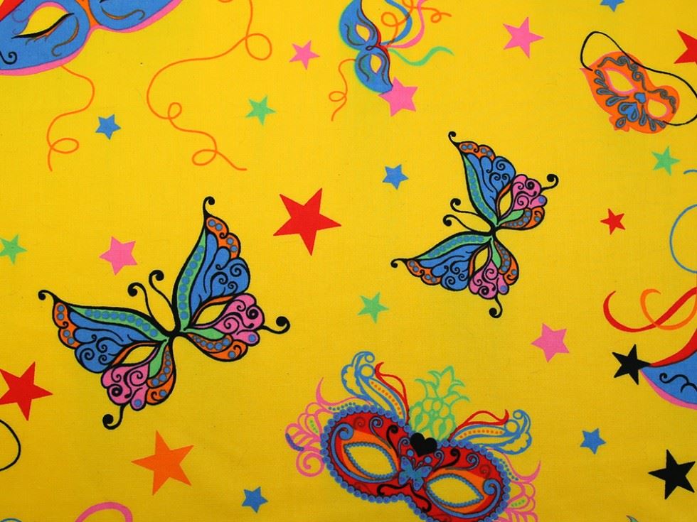 Yellow Deadstock 100% Cotton Poplin Fabric