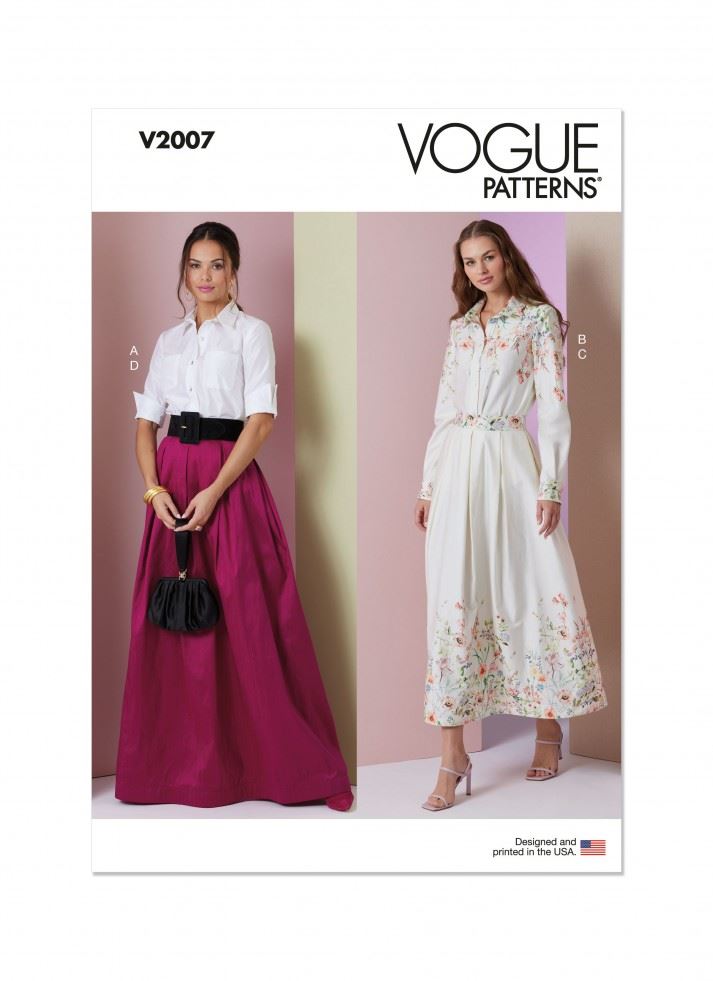 Vogue Paper Sewing Pattern 2007