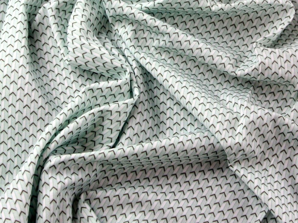 John Louden Mint Green 100% Cotton Poplin Fabric