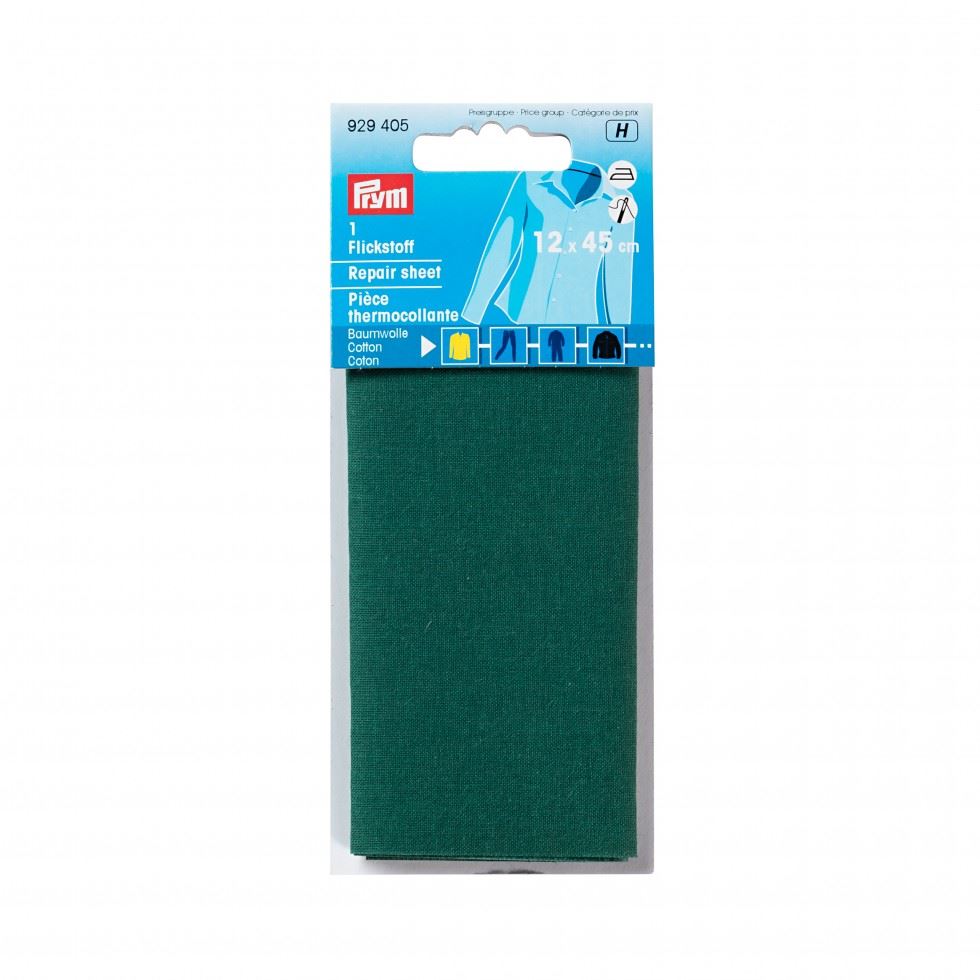 Prym Cotton Repair Sheet Green