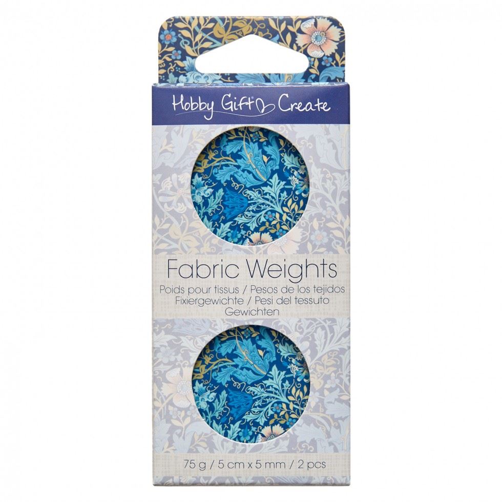 Hobby And Gift Woodblock Floral Fabric Pattern Weights
