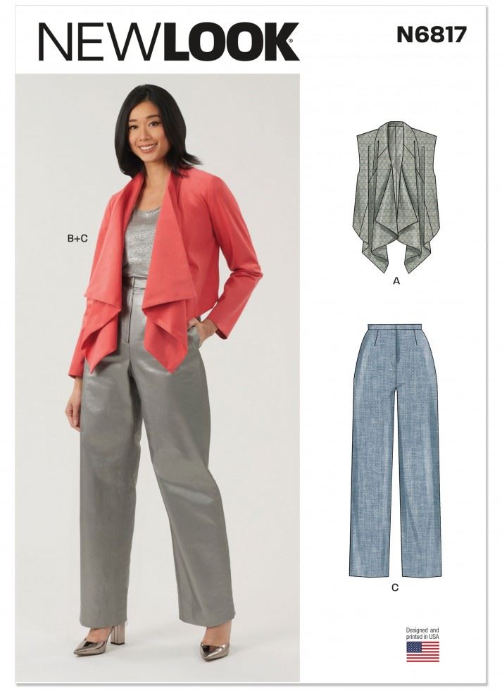 New Look Paper Sewing Pattern 6817
 