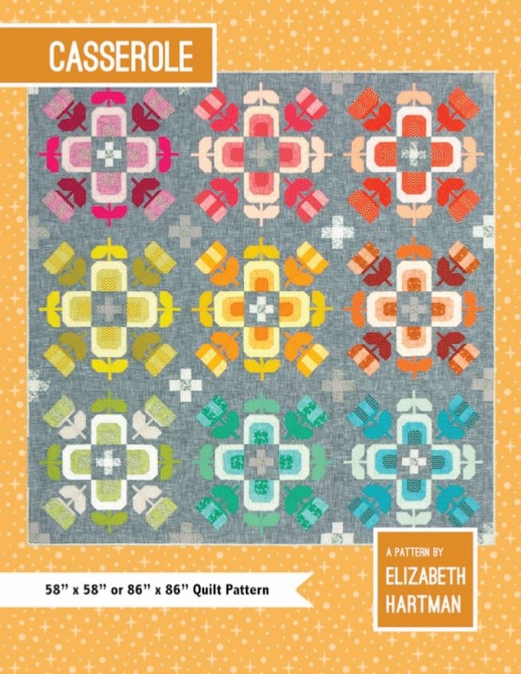 Elizabeth Hartman Quilting Pattern Casserole Quilt
 