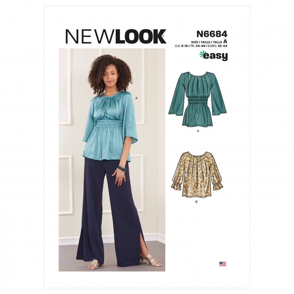 New Look Paper Sewing Pattern 6684
 