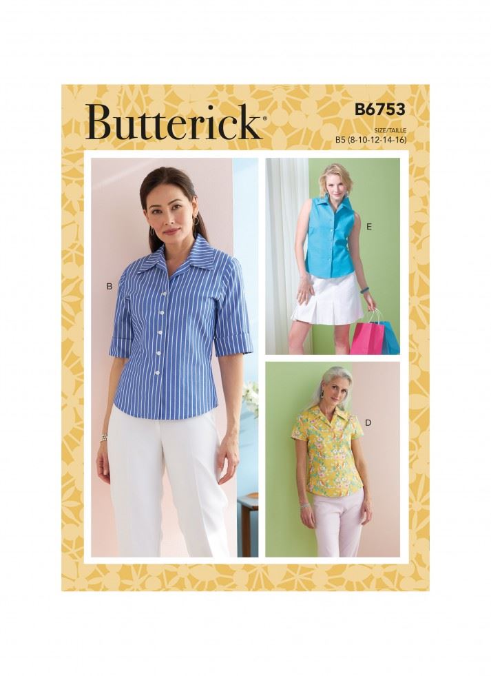 Minerva Sewing Pattern 6753 Butterick Butterick-6753-B5