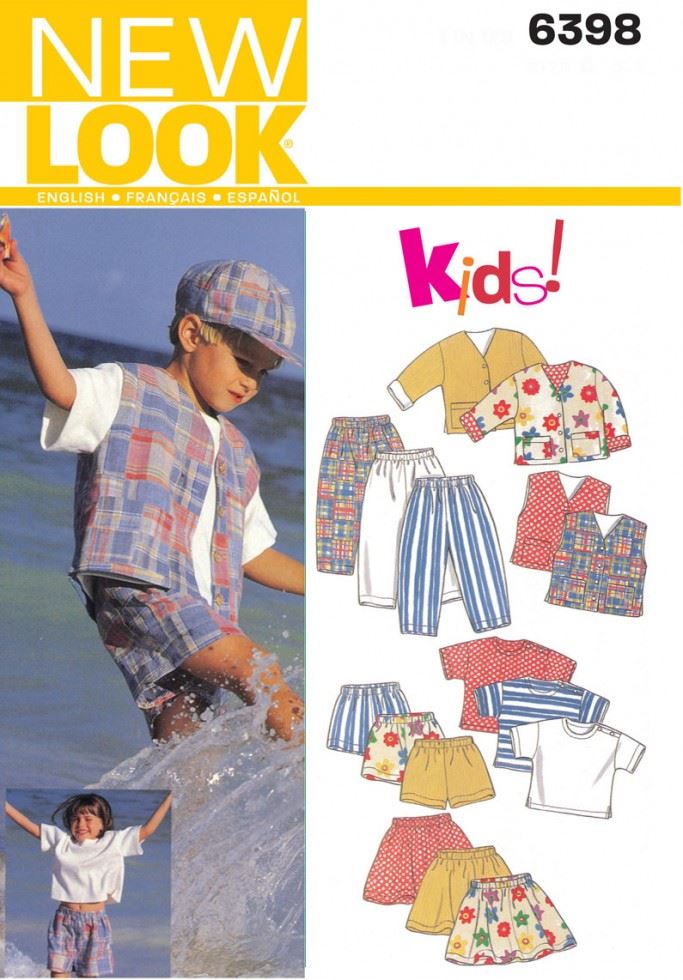 New Look Paper Sewing Pattern 6398
 