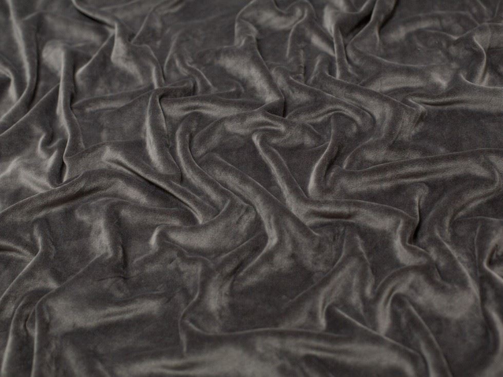 Minerva Polyester Velour Stretch Knit 150cm / 60" Wide - per metre - Picture 16 of 17