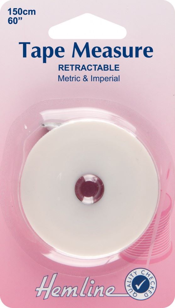 Hemline Retractable Tape Measure