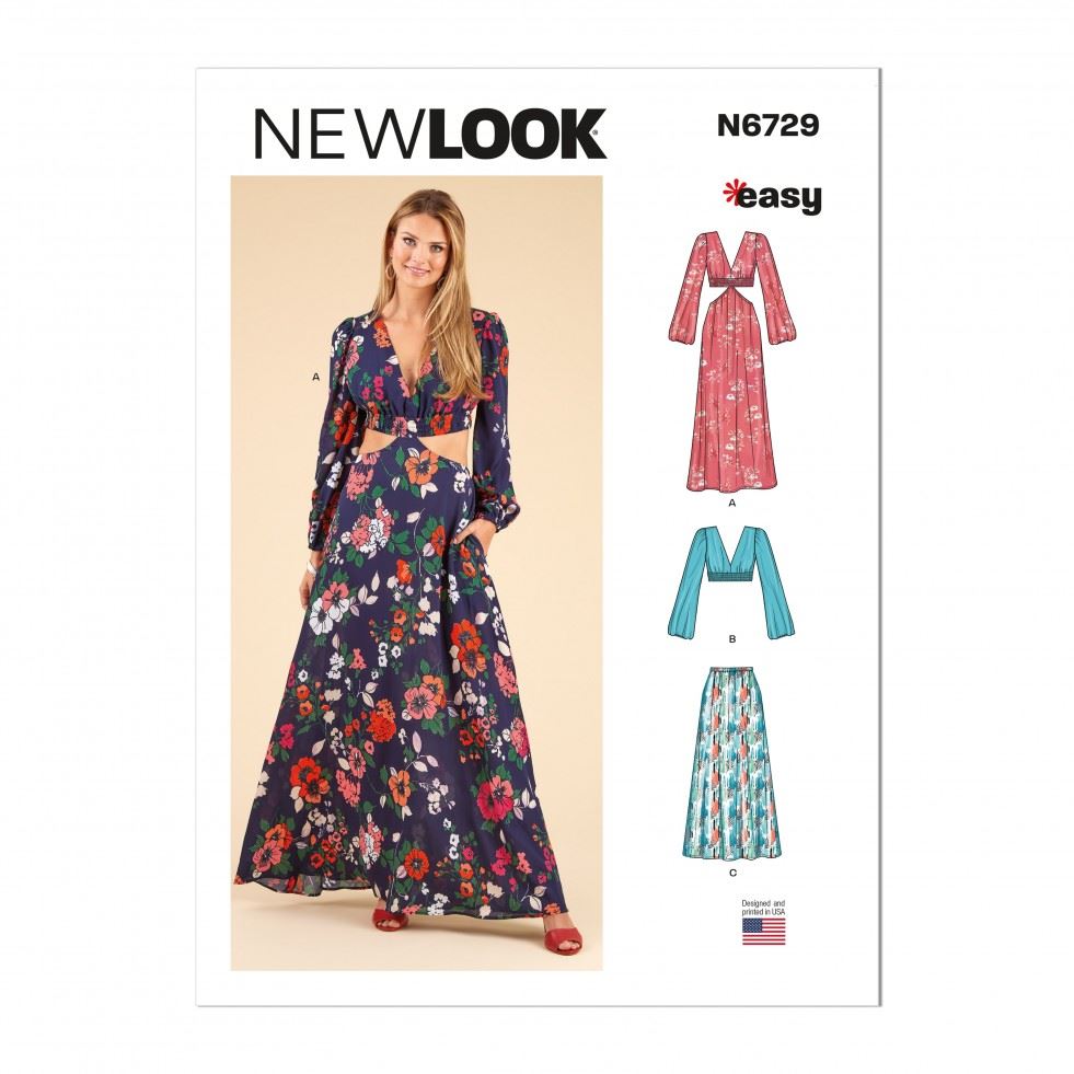 New Look Paper Sewing Pattern 6729
 