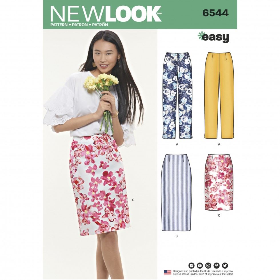 New Look Paper Sewing Pattern 6544
 