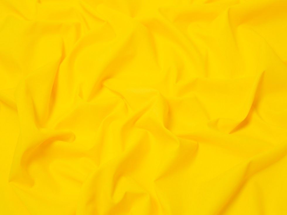 Minerva Core Range Sunshine Yellow Plain Polycotton Fabric