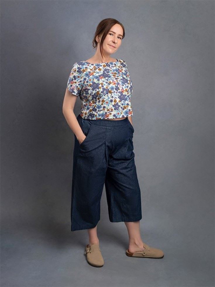Sussex Seamstress Paper Sewing Pattern Chailey Trousers
 