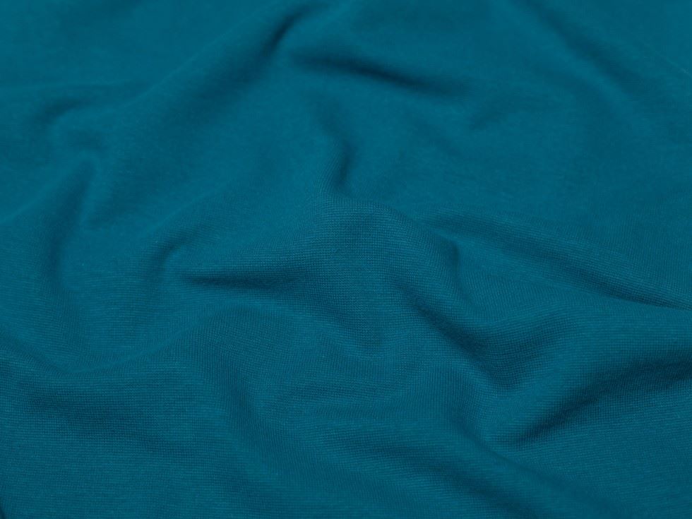 Minerva Core Range Tubular Ribbing Stretch Knit Fabric Teal
 