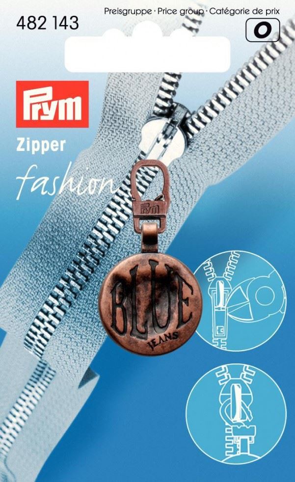 Prym Zip Puller Bronze
 