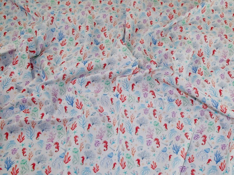 John Louden Multicoloured 100% Cotton Fabric