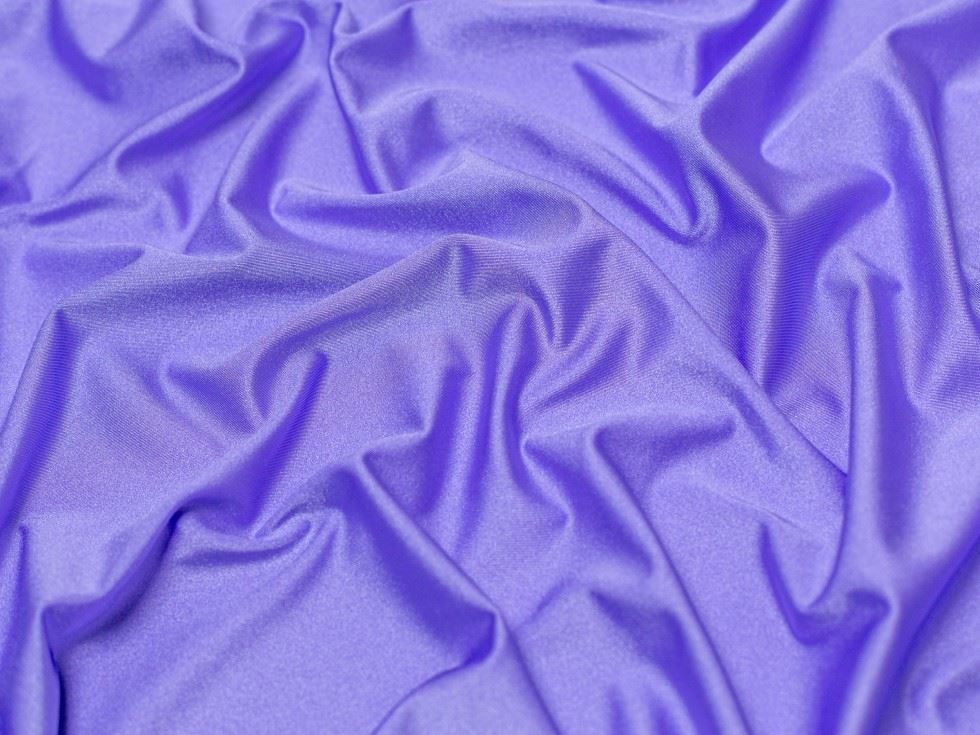 Minerva Core Range Lilac Glossy Activewear Lycra Four Way Stretch Knit Fabric
