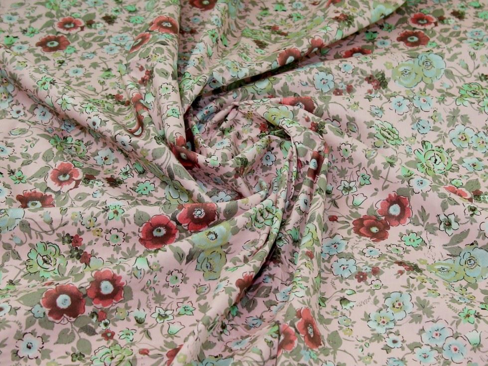 Pink Deadstock 100% Cotton Poplin Fabric