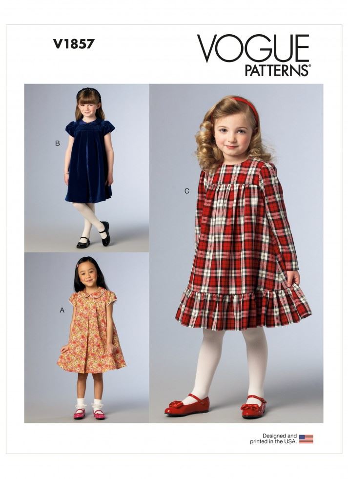Vogue Paper Sewing Pattern 1857