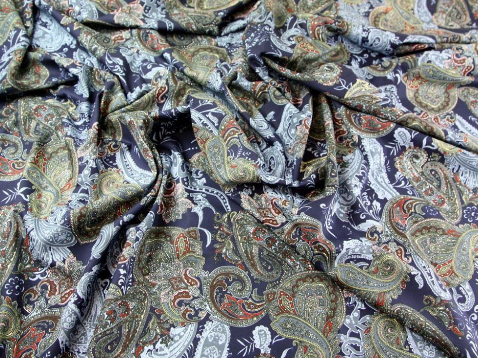 Blue Cotton Lawn Fabric