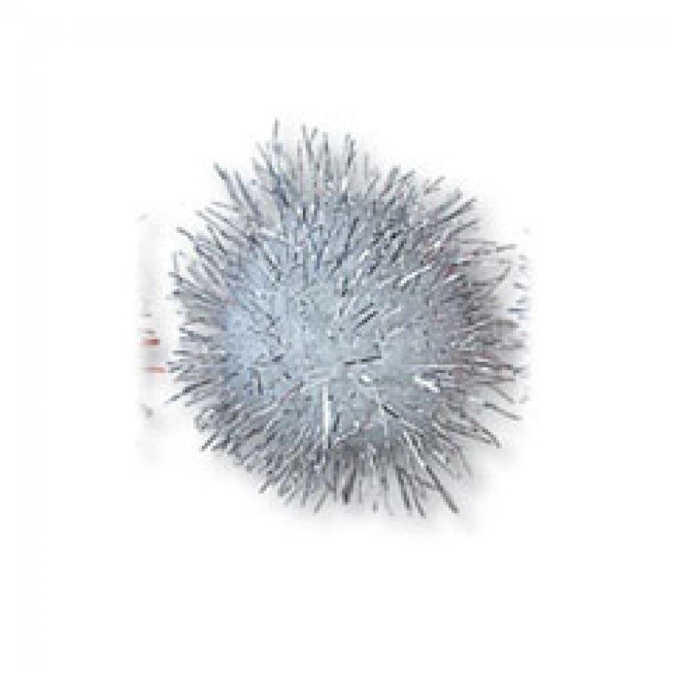 Trimits Pom Poms Metallic Silver
 