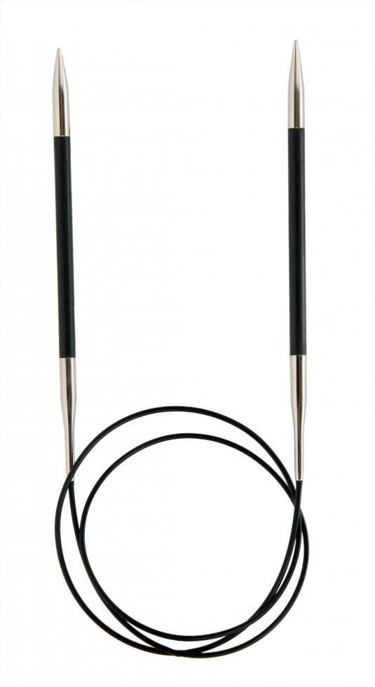 KnitPro Karbonz Fixed Circular Needles 32" (80cm) | 8.00mm - Image 2