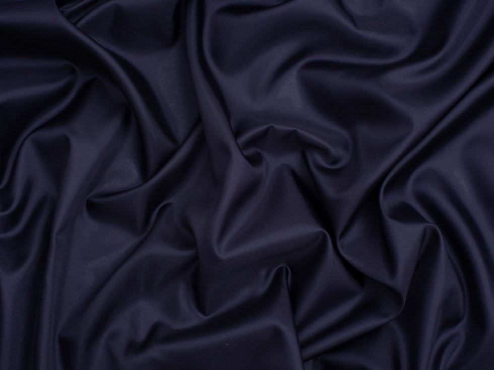 Acetate Taffeta Lining Fabric Navy Blue
 