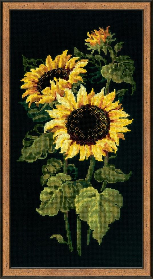 Riolis Sunflowers Counted Cross Stitch Kit
 