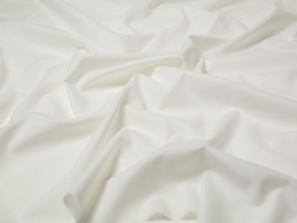 Minerva Core Range Supima Smooth Cotton Lawn Fabric Cream
 