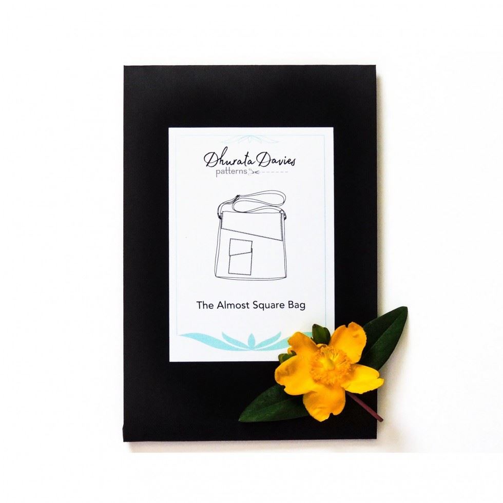 Dhurata Davies Paper Sewing Pattern Almost Square Bag
 
