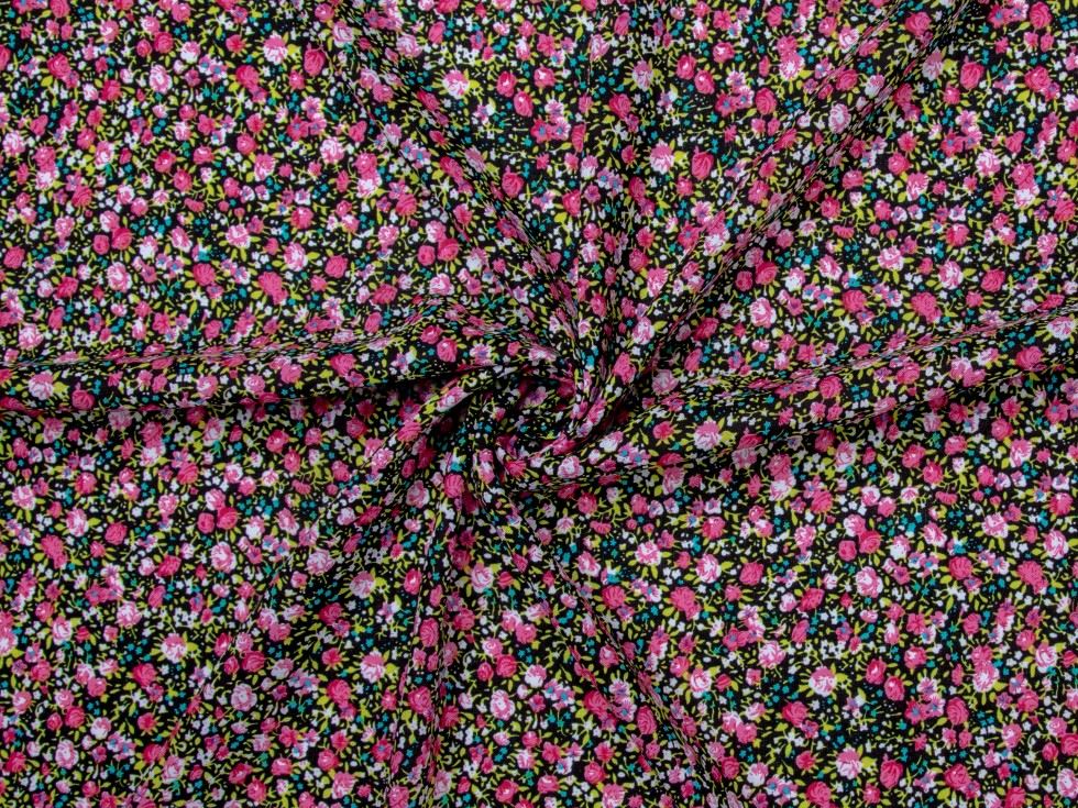 Deadstock Viscose Challis Fabric Pink
 