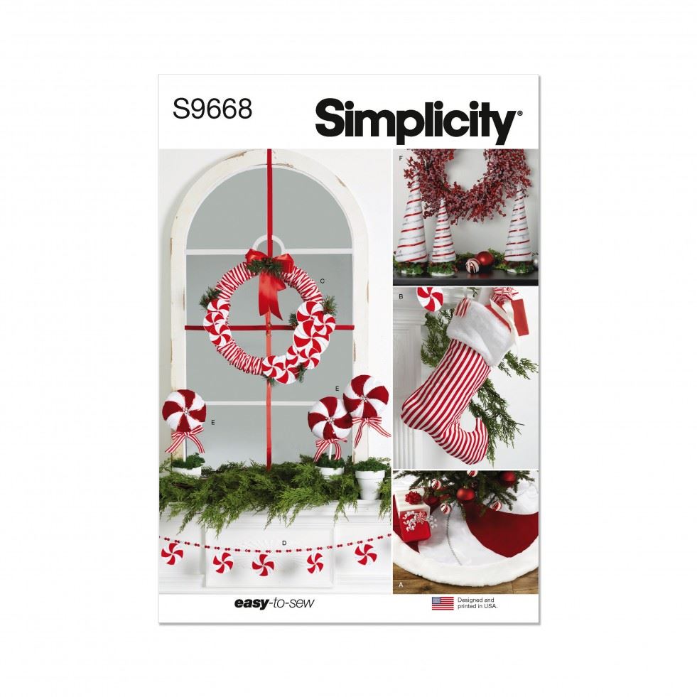 Simplicity Paper Sewing Pattern 9668
 