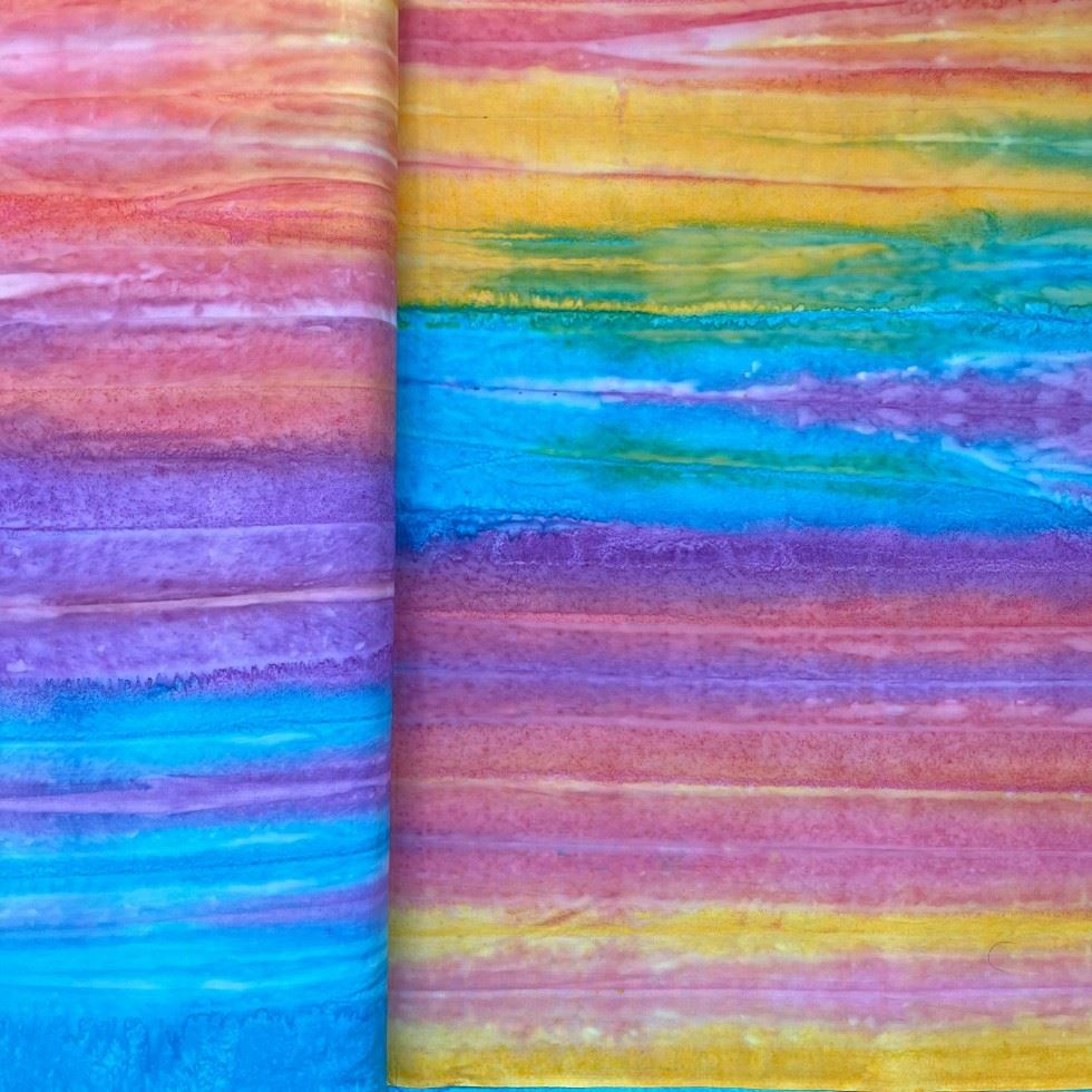 Kingfisher Landscape Cotton Batik Fabric 26
 