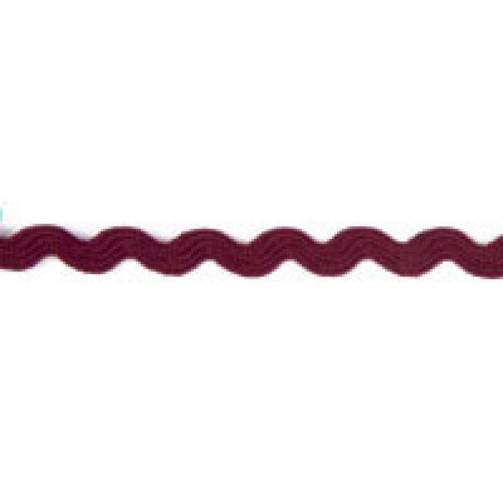 Essential Trimmings Wine Ric Rac Trim (Value Roll)