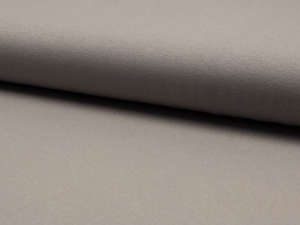 Light Taupe Deadstock Deluxe Crepe Textured Stretch Knit Fabric