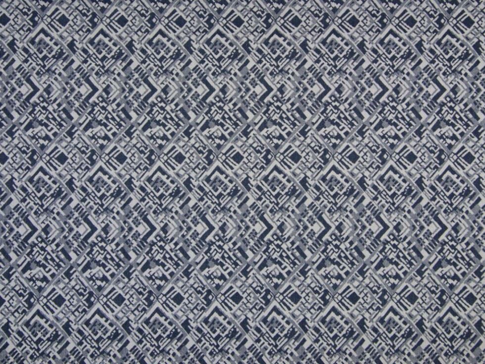 Deadstock Stretch Woven Viscose Bengaline Fabric Navy Blue
 