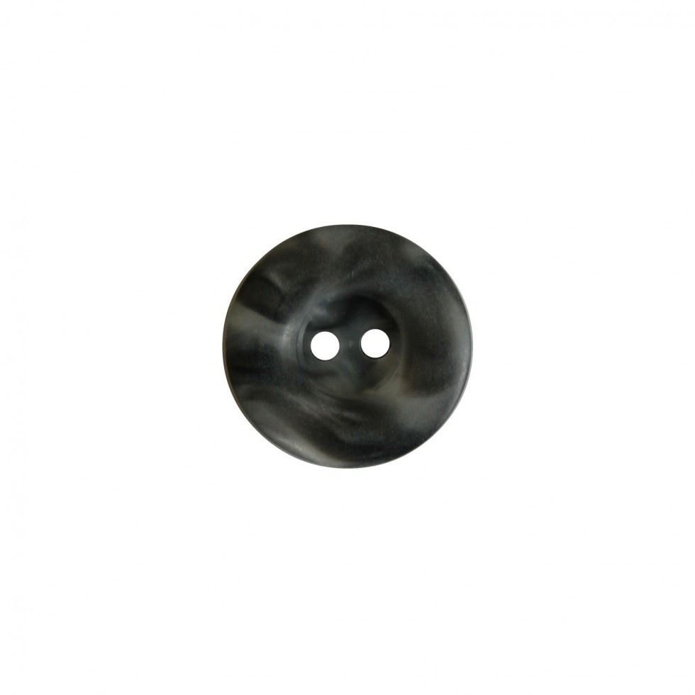 Crendon Round Pearlised Buttons (Value Pack) Grey
 