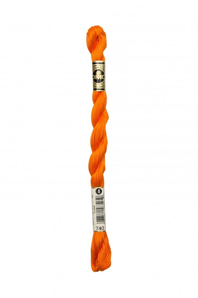 Dmc 740 Size 3 Cotton Perle Thread