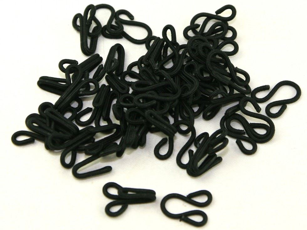 Prym Black Fur Coat Hooks