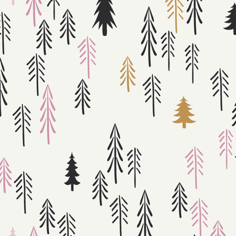 Art Gallery Fabrics Pine Lullaby 100% Cotton Poplin Fabric Loblolly Wood