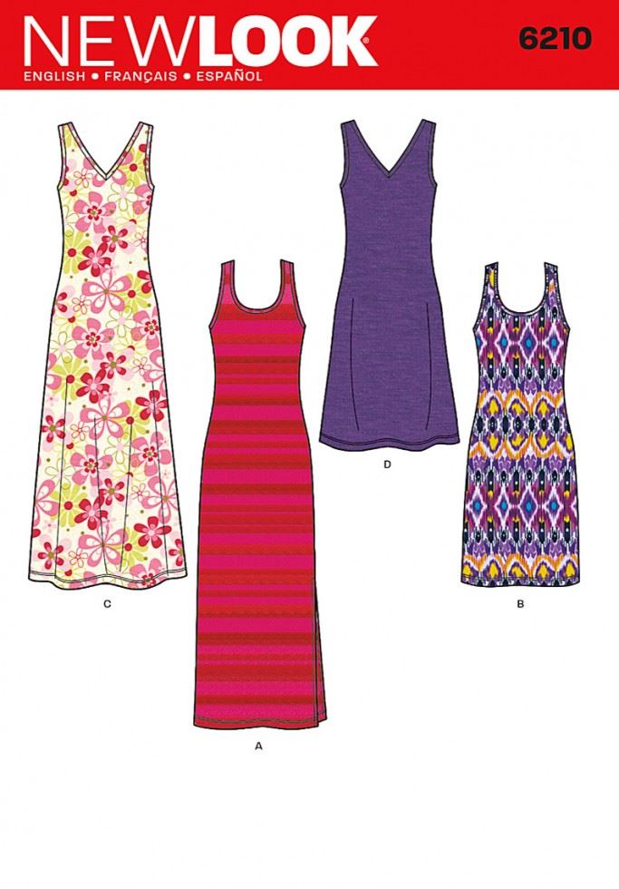 New Look Paper Sewing Pattern 6210